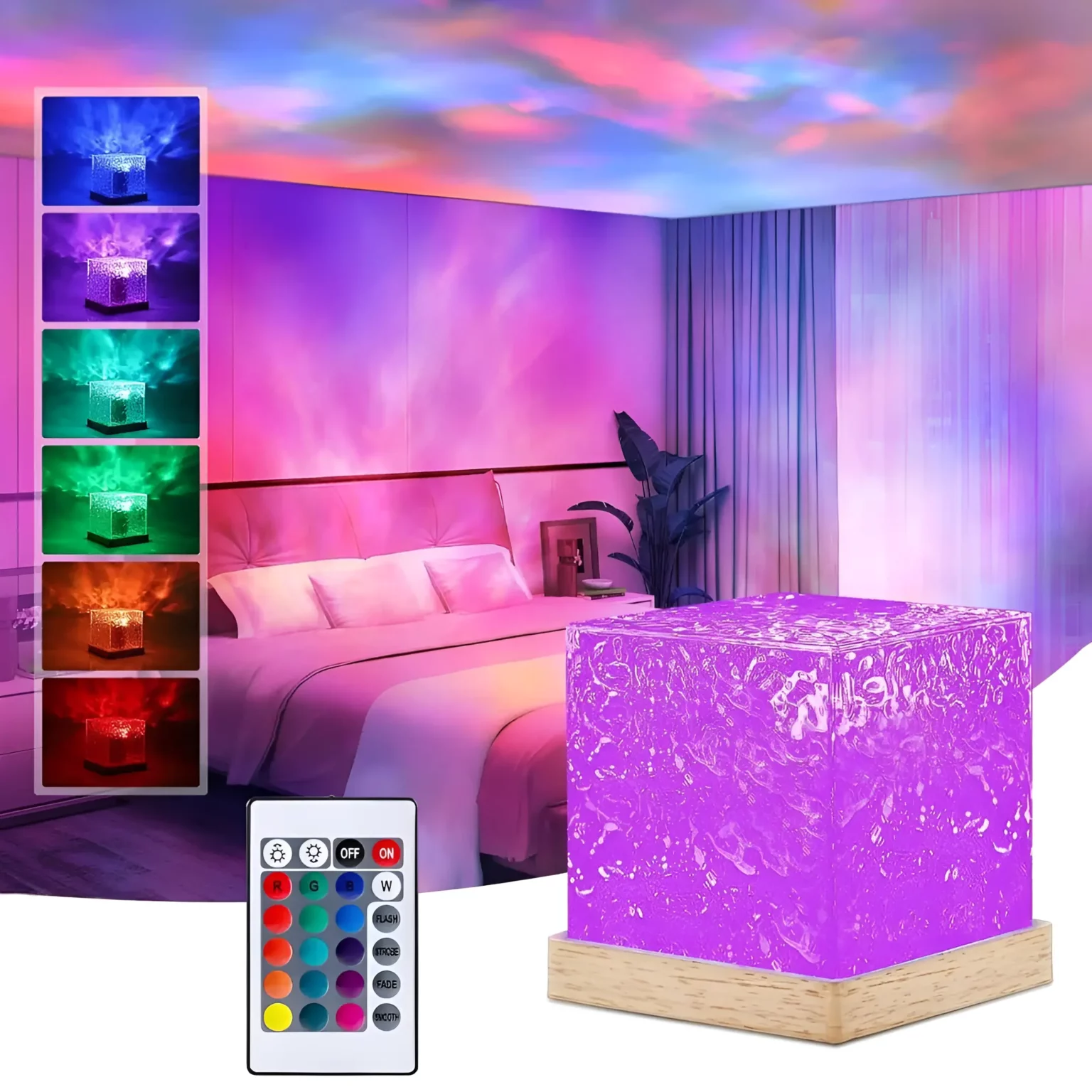 USB Dynamic Water Pattern Light